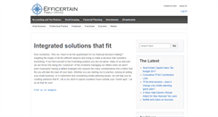 Desktop Screenshot of efficertain.com