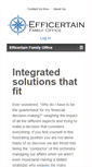 Mobile Screenshot of efficertain.com